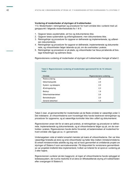 Hent beretningen her (pdf) - Rigsrevisionen