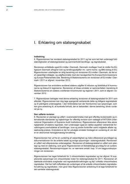 Hent beretningen her (pdf) - Rigsrevisionen