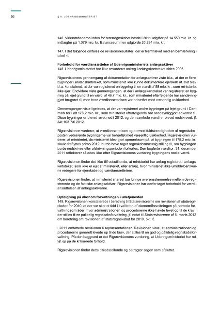 Hent beretningen her (pdf) - Rigsrevisionen