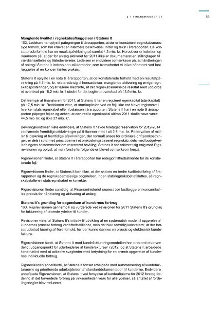 Hent beretningen her (pdf) - Rigsrevisionen