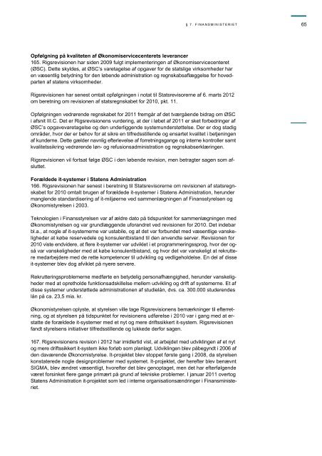 Hent beretningen her (pdf) - Rigsrevisionen