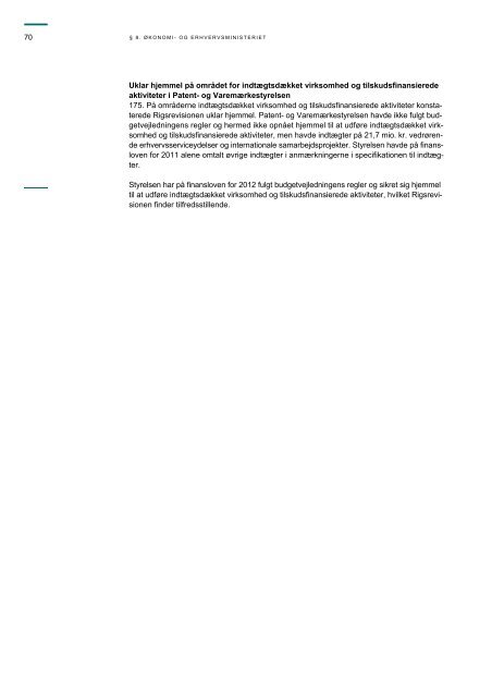 Hent beretningen her (pdf) - Rigsrevisionen