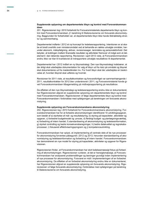 Hent beretningen her (pdf) - Rigsrevisionen