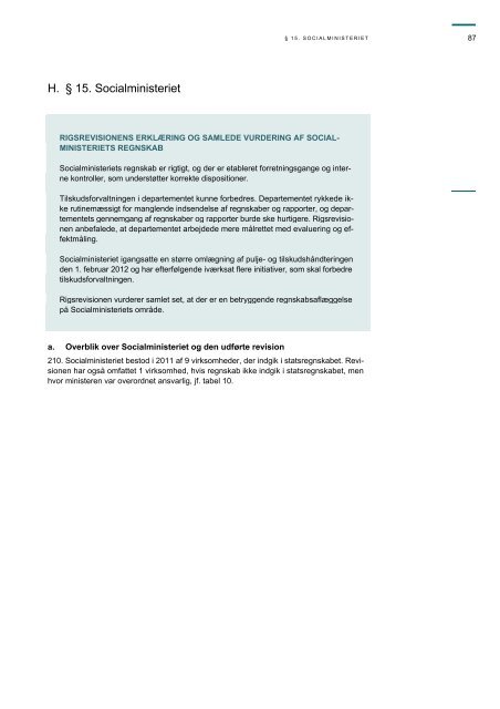 Hent beretningen her (pdf) - Rigsrevisionen