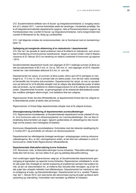 Hent beretningen her (pdf) - Rigsrevisionen