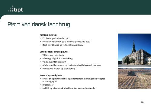 Fondsfinansiering af landbrug