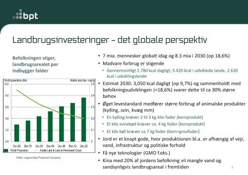 Fondsfinansiering af landbrug