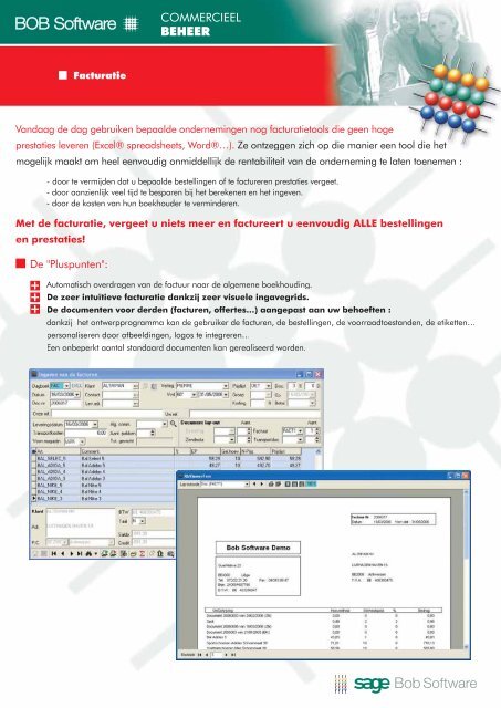 Download de brochure van BOB Software - INTERCARE