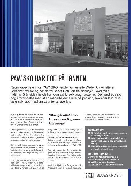 PAW hAr fOd På lønnen -