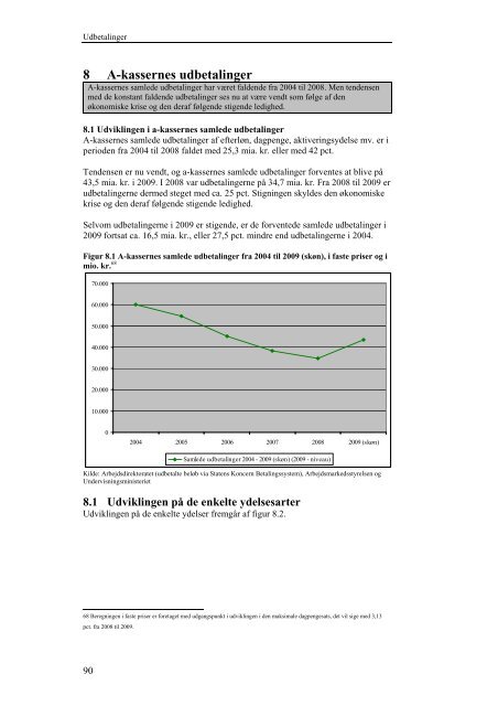 Benchmarking af arbejdsløshedskasserne 2009