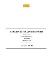 Leitfaden Zertifikate-Indizes - Scoach Europa AG