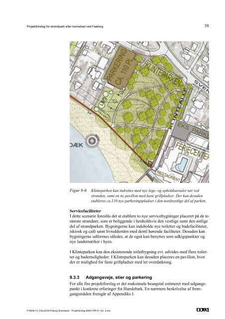 Udarbejdelse af projektforslag for strandpark eller havnebad ved ...