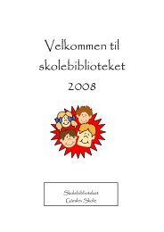 Bibliotek 1 - Gårslev Skole