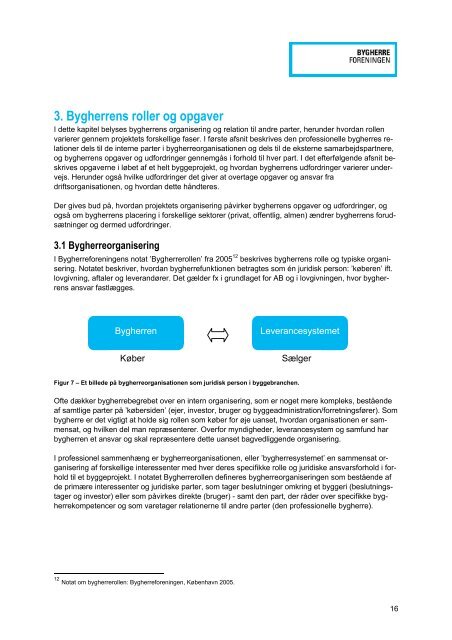 projektlederrollen i bygherrevirksomheder - Bygherreforeningen