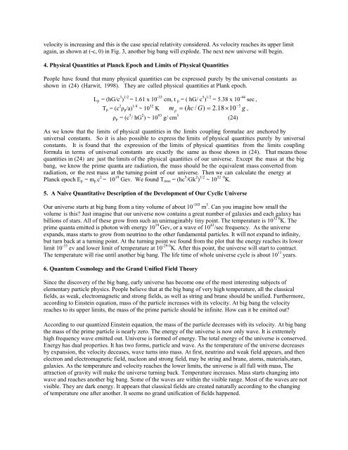 The Quantization of Classical Fields Equations and the Cyclic ...