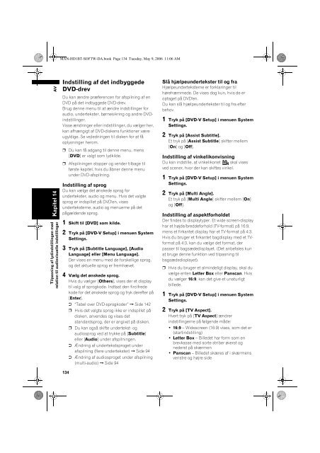 AVIC-HD1BT - Download Instructions Manuals