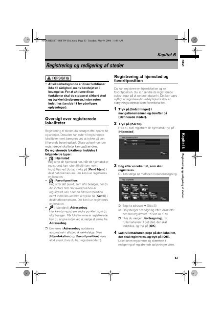 AVIC-HD1BT - Download Instructions Manuals