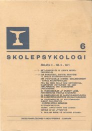SKOLEPSYKOLOGI - Luria, Alexander R.