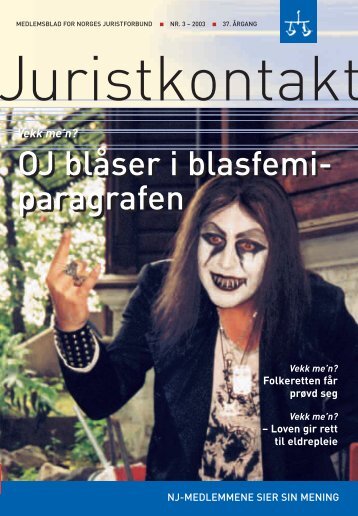 Juristkontakt 3 • 2003