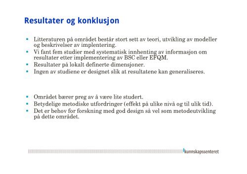 Systematisk metodevurdering av organisatoriske modeller - Polis