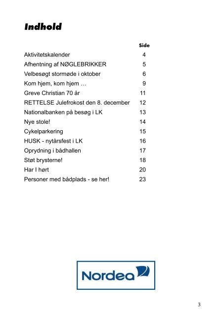 Padlen nr. 511 - Lyngby Kanoklub