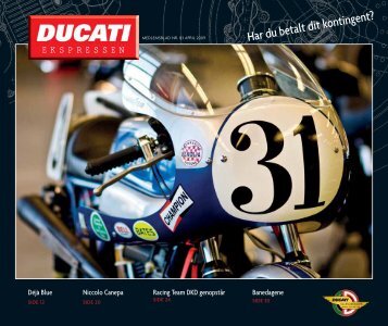 Har du betalt dit kontingent? - Ducati Klub Danmark