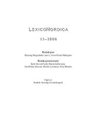 LexicoNordica 13