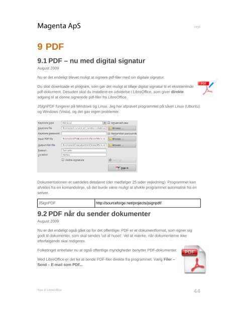 Tips til LibreOffice af Leif Lodahl - Gideonskolen