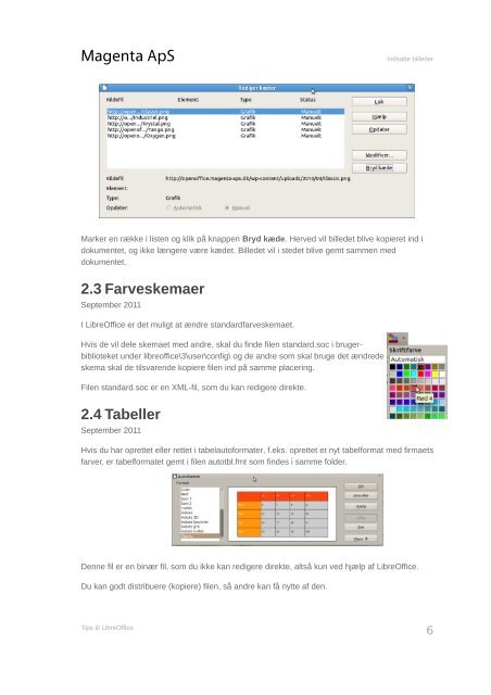 Tips til LibreOffice af Leif Lodahl - Gideonskolen