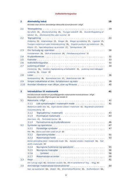 Introduktion til LaTeX