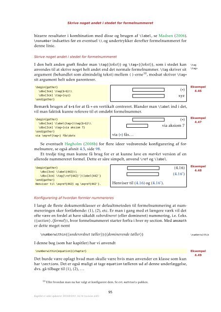 Introduktion til LaTeX