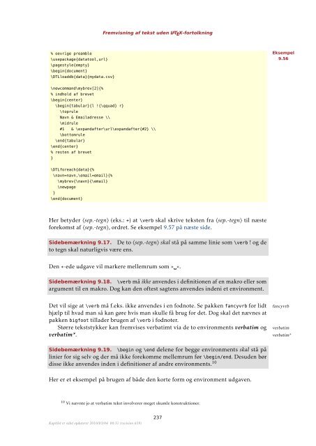 Introduktion til LaTeX