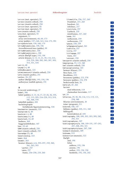 Introduktion til LaTeX