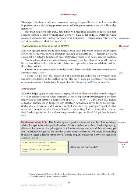 Introduktion til LaTeX