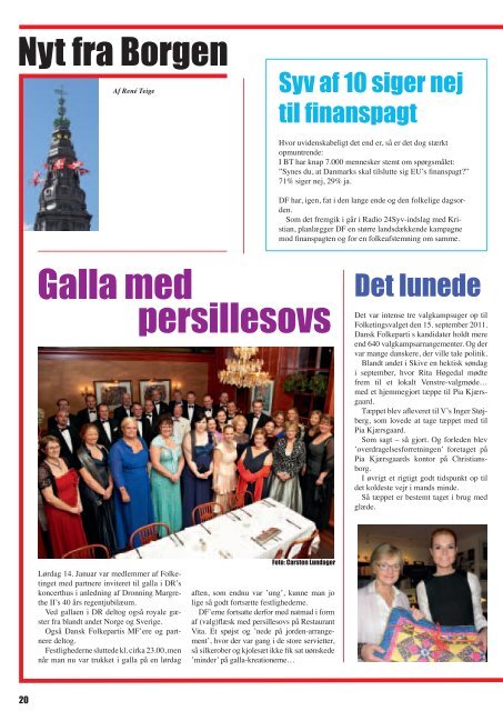 Dansk Folkeblad nr. 1 februar 2012 - Dansk Folkeparti