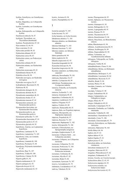 Distribution of marine, benthic macro-organisms at Svalbard ...