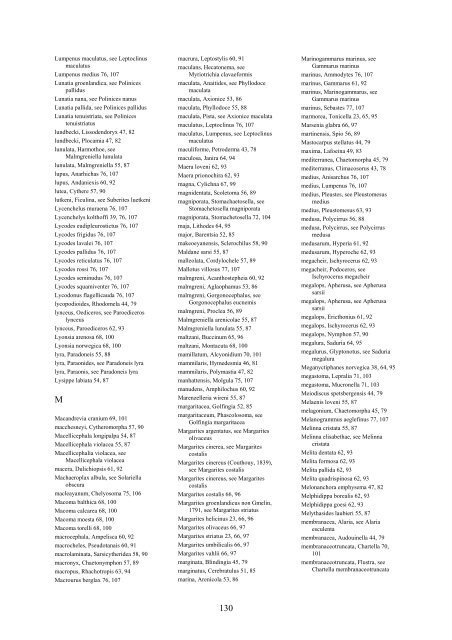 Distribution of marine, benthic macro-organisms at Svalbard ...