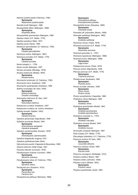 Distribution of marine, benthic macro-organisms at Svalbard ...