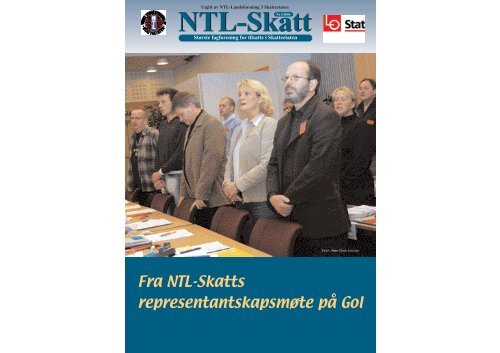 Fra NTL-Skatts representantskapsmøte på Gol