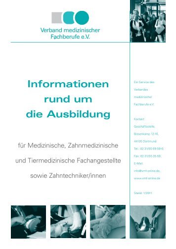 Informationen rund um die Ausbildung