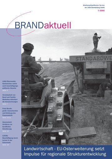 BRANDaktuell - LASA Brandenburg GmbH