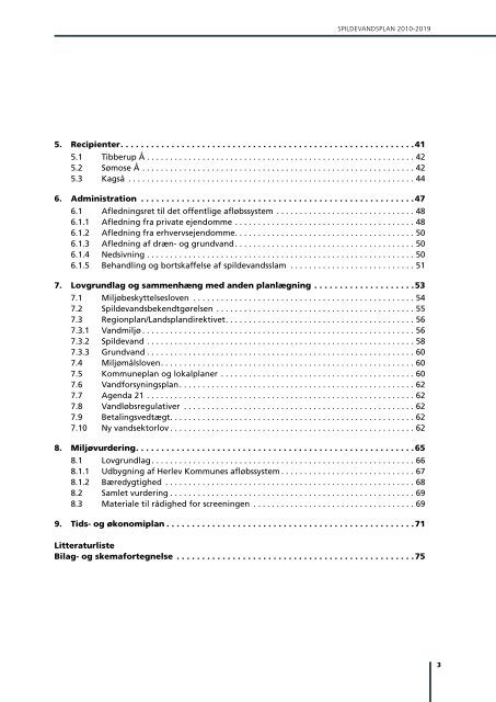 Herlev Kommunes Spildevandsplan - hofor