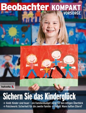 Beobachter Kompakt Vorsorge: Sichern Sie das Kinderglück