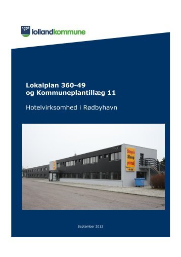 Lokalplan nr. 360-49 - Lolland Kommune