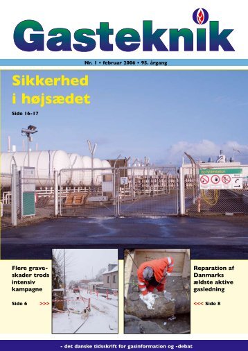 Gasteknik nr. 1, februar 2006 [PDF] - Dansk Gas Forening