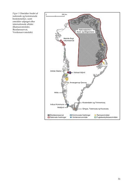 Råstofaktiviteter og natur - og miljøhensyn i Grønland