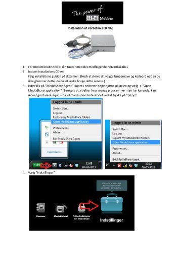 Verbatim Mediashare 2TB NAS manual - iOS ... - Hi-Fi Klubben
