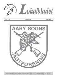 Juni 2008 - Aaby Sogns jagtforening
