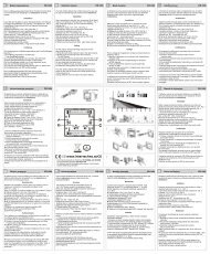 www.intertechno.at/CE 1 2 3 4 5