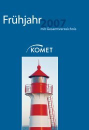 mit Gesamtverzeichnis - Komet Verlag GmbH